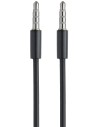 Mobiparts AUX Cable 3.5 mm to 3.5 mm Black (1 meter)