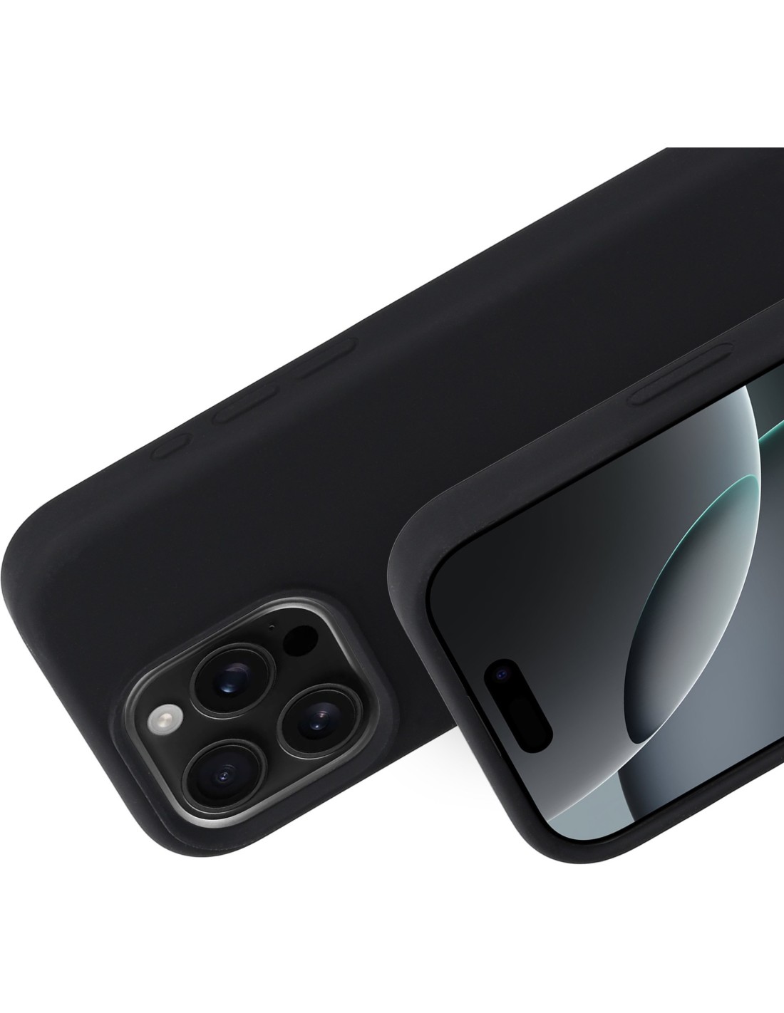 Mobiparts Silicone Cover Apple iPhone 16 Pro Black