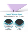 Speck Presidio2 Pro Apple iPhone 14 Plus 15 Plus Spring Purple -  with Microban