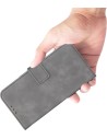 Mobiparts Classic Wallet Case Apple iPhone 16 Pro Max Granite Grey (MagSafe Compatible)