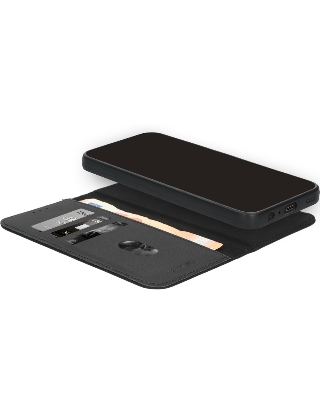 Mobiparts Leather 2 in 1 Wallet Case Samsung Galaxy A15 Black