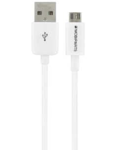Mobiparts Micro USB to USB Cable 2.4A 3m White (bulk)