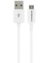 Mobiparts Micro USB to USB Cable 2.4A 3m White (bulk)