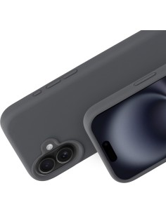 Mobiparts Silicone Cover Apple iPhone 16 Urban Grey 2