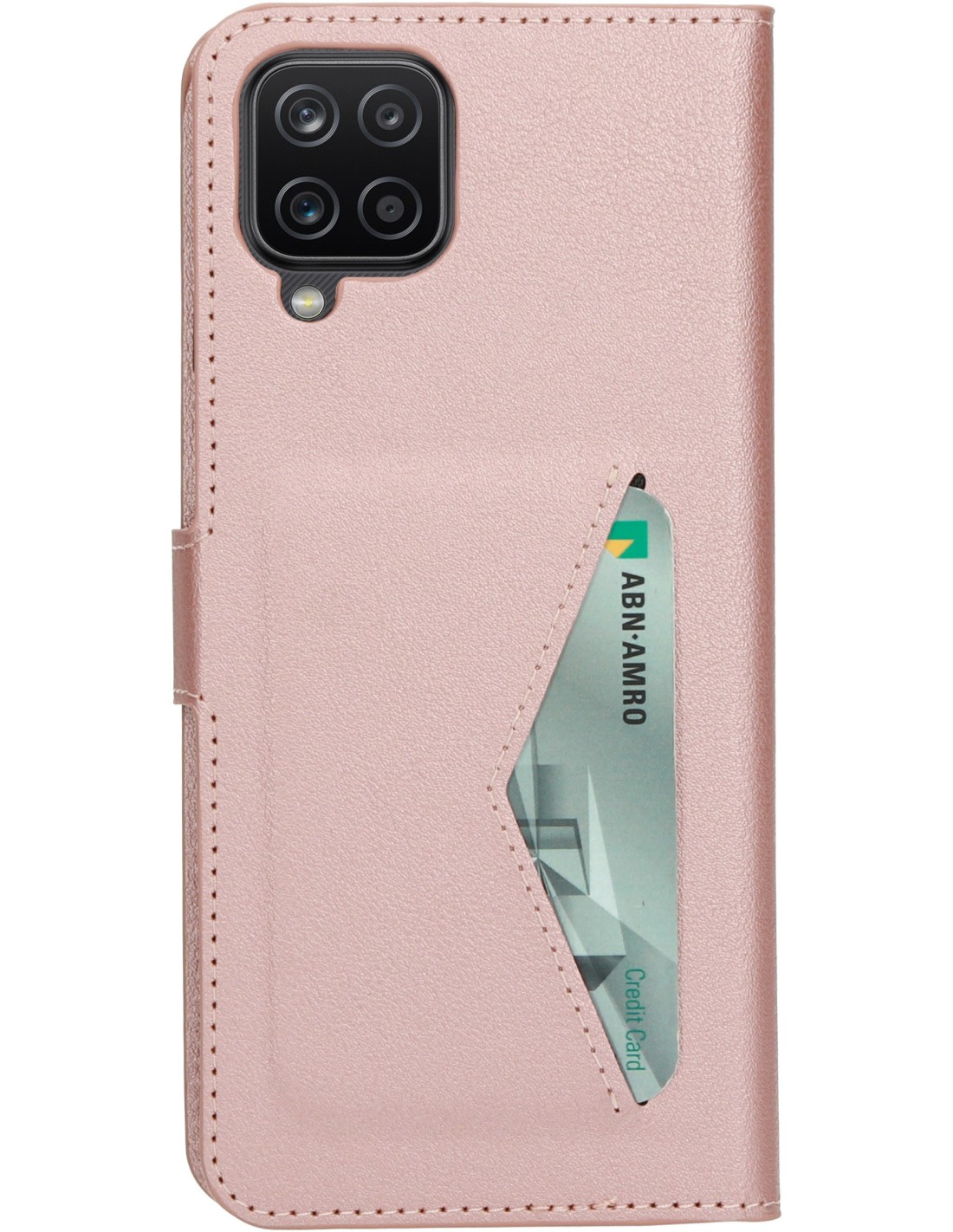 Mobiparts Classic Wallet Case Samsung Galaxy A12 (2021) Pink