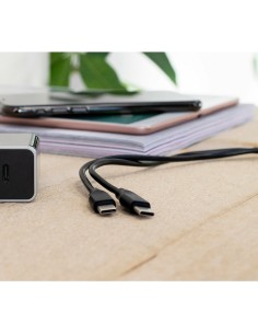 Mobiparts USB-C to USB-C Cable 3A 60W 2m Black 2