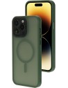 Mobiparts Hardcover Apple iPhone 14 Pro Max Satin Green  (Magsafe Compatible)