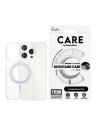 CARE by PanzerGlass Feature Case Transparent w. Silver Kickstand & MagSafe iPhone15 Pro