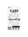 CARE by PanzerGlass Flagship Case Transparent Urban Combat w. White MagSafe iPhone 15 Pro Max