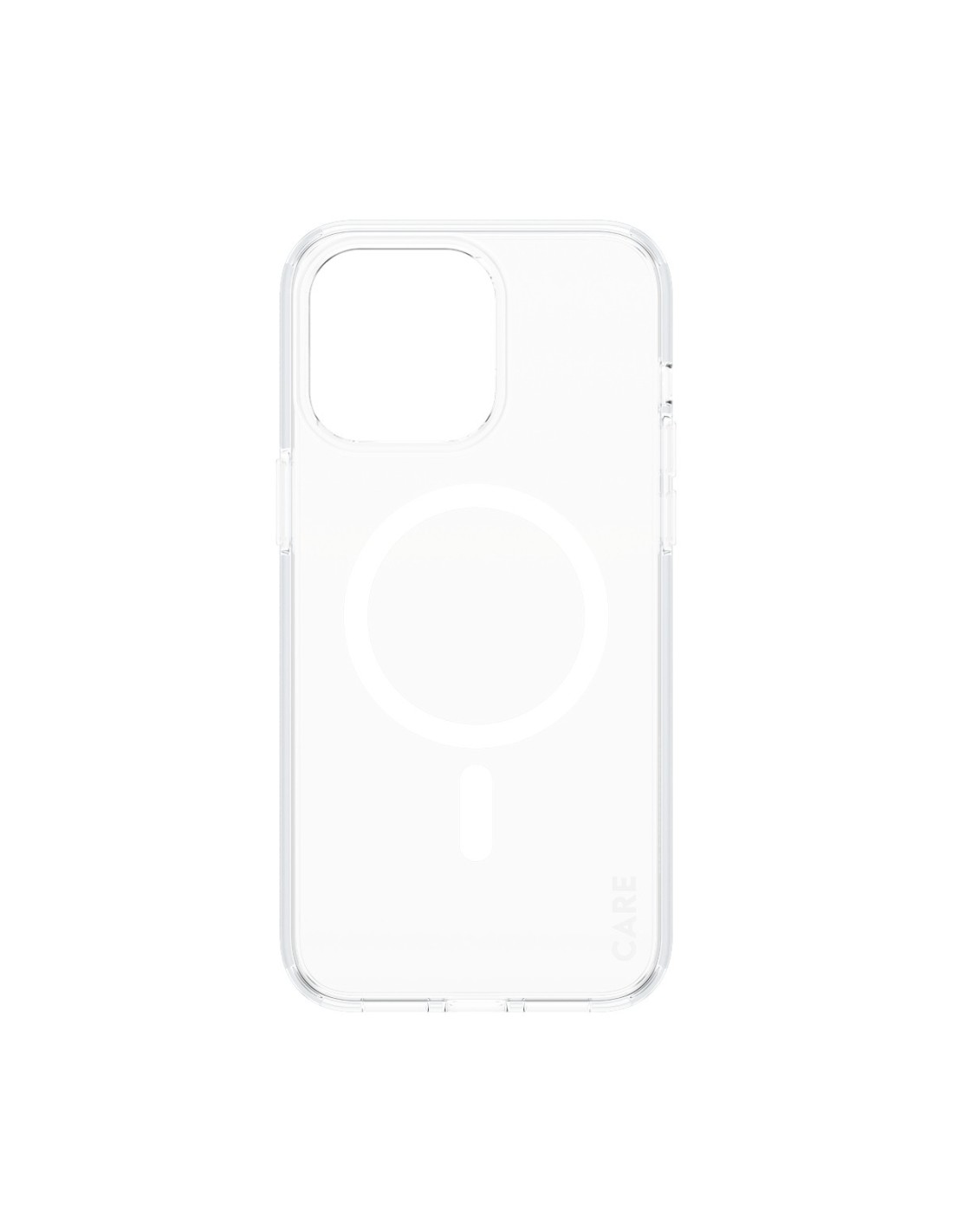 CARE by PanzerGlass Flagship Case Transparent Urban Combat w. White MagSafe iPhone 15 Pro Max