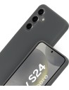Mobiparts Silicone Cover Samsung Galaxy S24 Urban Grey