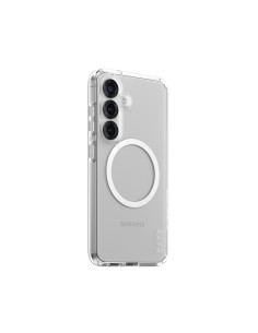 CARE by PanzerGlass Flagship Case Transparent Urban Combat w. White QI Module Samsung S25