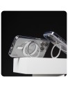 CARE by PanzerGlass Feature Case Transparent w. Silver Kickstand & MagSafe iPhone 16 Pro Max