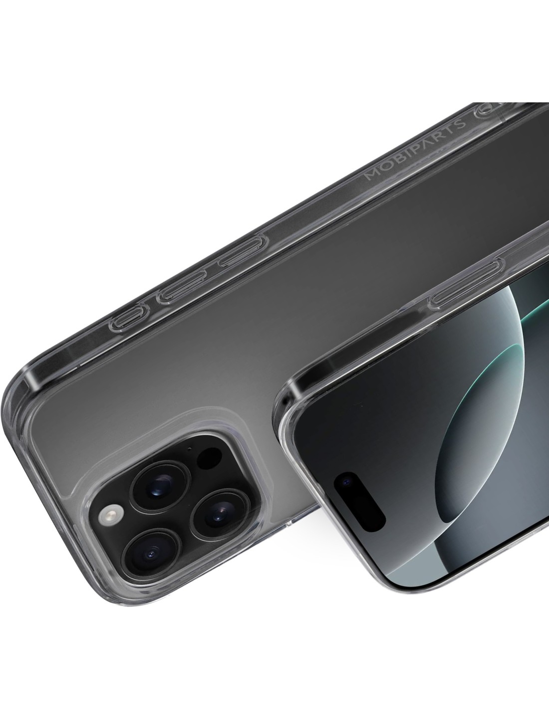 Mobiparts Classic Hardcover Apple iPhone 16 Pro Clear
