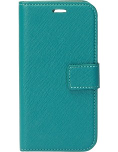 Mobiparts Saffiano Wallet Case Apple iPhone 13 Mini Turquoise 2
