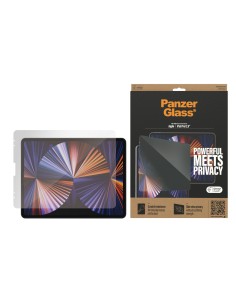 PanzerGlass Apple iPad Pro 12.9 (2018-2020-2021) PRIVACY Case Friendly - Anti-Bacterial - SUPER+ Glass 2