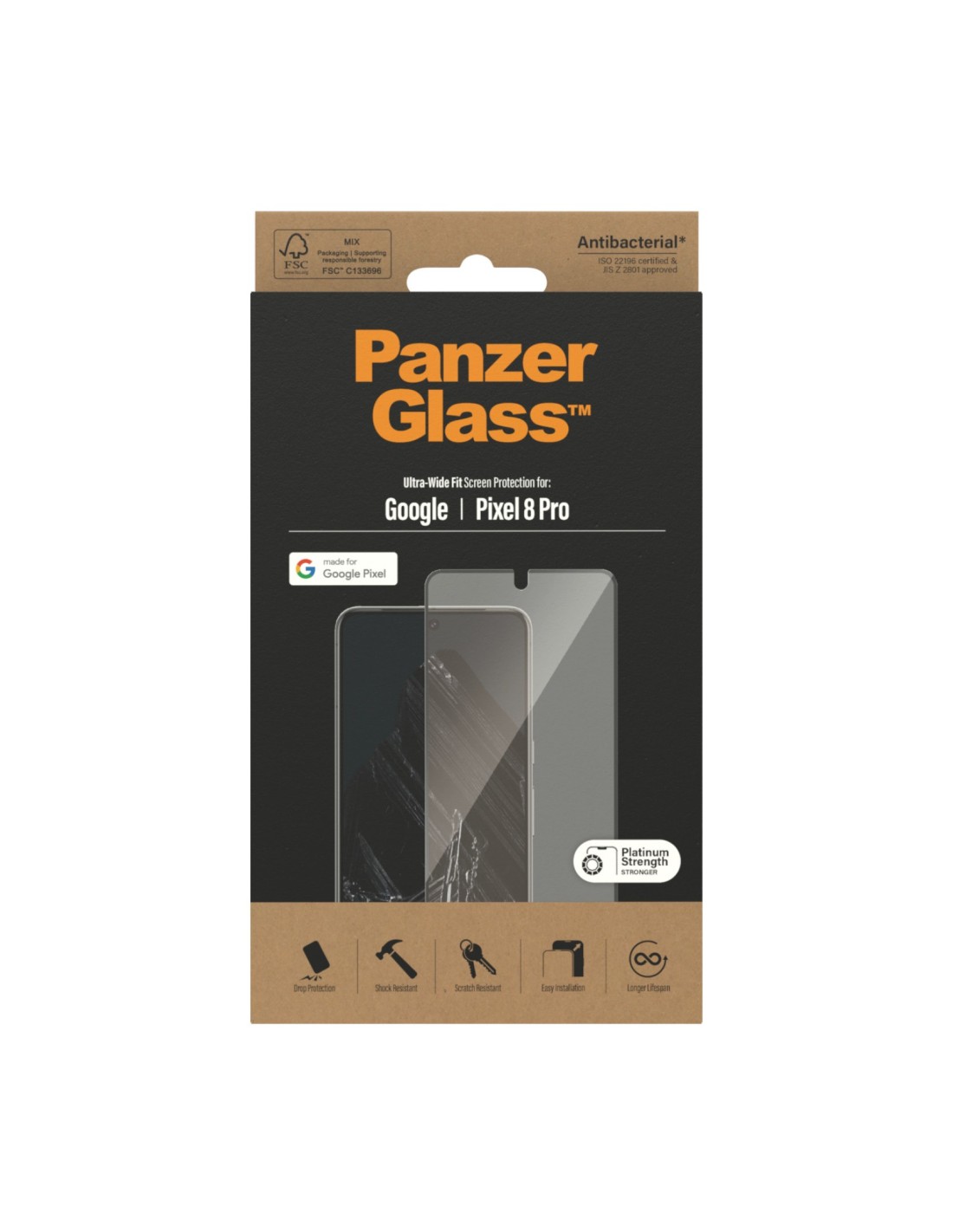 PanzerGlass Google Pixel 8 Pro UWF Black