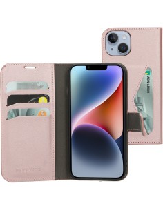 Mobiparts Classic Wallet Case Apple iPhone 14 13 Pink