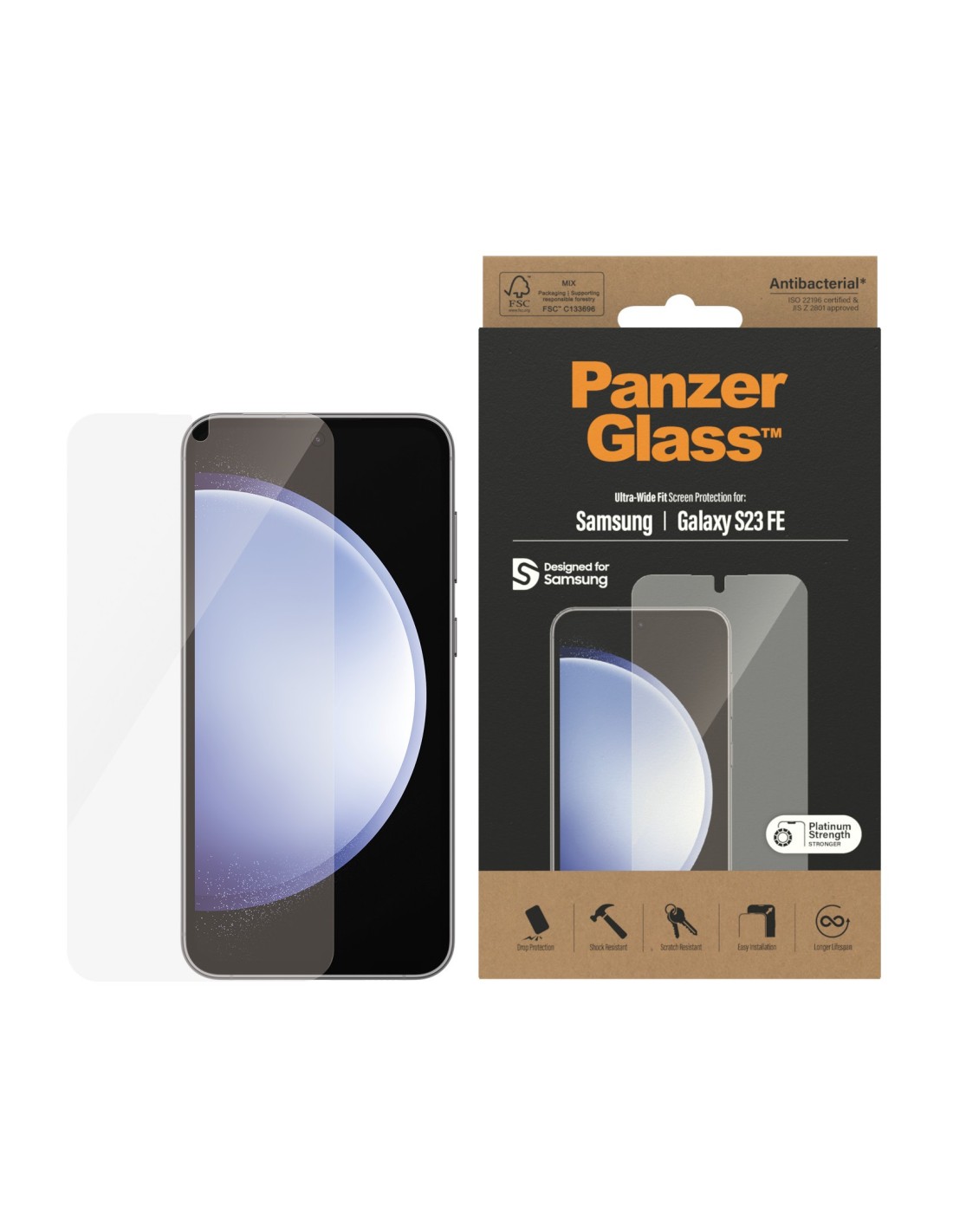 PanzerGlass Samsung Galaxy S23 FE - Ultra-Wide Fit