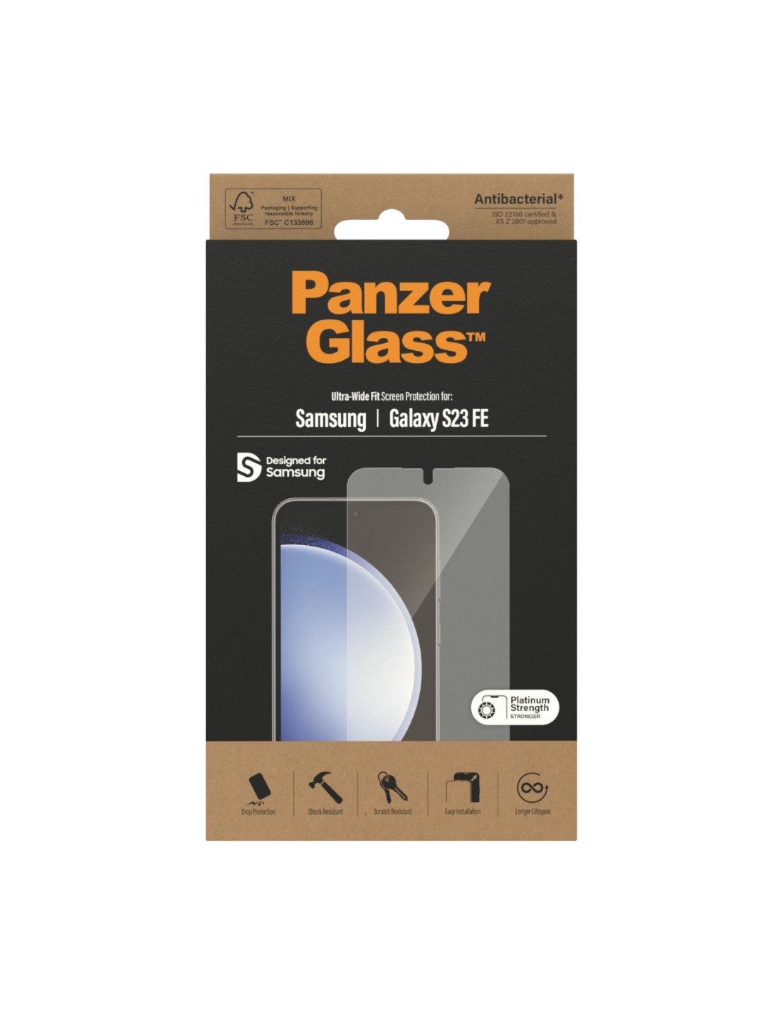 PanzerGlass Samsung Galaxy S23 FE - Ultra-Wide Fit