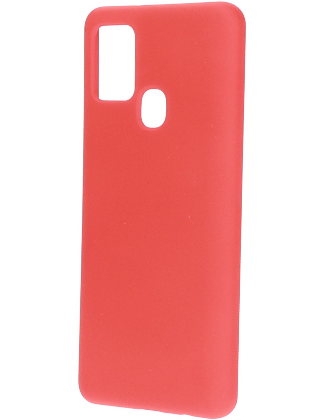 Mobiparts Silicone Cover Samsung Galaxy A21s (2020) Scarlet Red