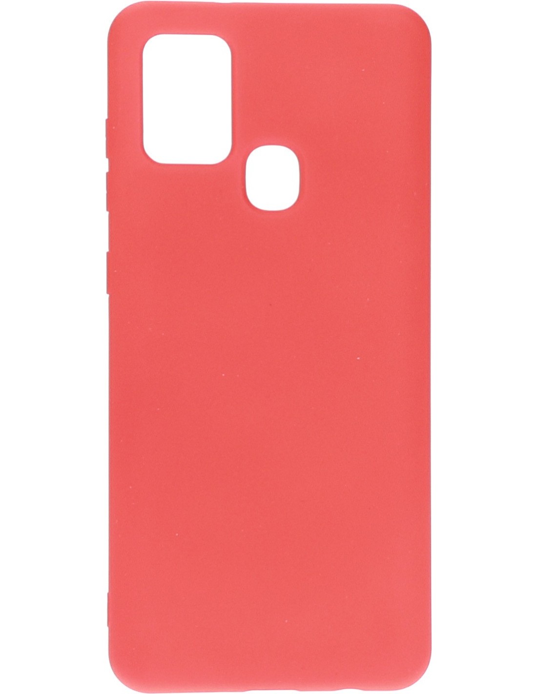 Mobiparts Silicone Cover Samsung Galaxy A21s (2020) Scarlet Red