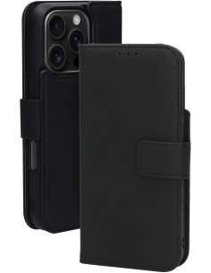 Mobiparts Leather 2 in 1 Wallet Case Apple iPhone 16 Pro Black 2