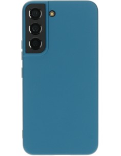 Mobiparts Silicone Cover Samsung Galaxy S22 Blueberry Blue 2