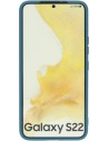 Mobiparts Silicone Cover Samsung Galaxy S22 Blueberry Blue