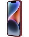 Mobiparts Silicone Cover Apple iPhone 14 Plum Red