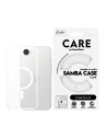 CARE by PanzerGlass Fashionable Case Samba Transparent w. White MagSafe iPhone 16e