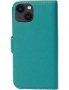 Mobiparts Saffiano Wallet Case Apple iPhone 13 Turquoise