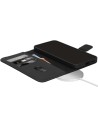 Mobiparts Leather Wallet Case Apple iPhone 16 Black (MagSafe Compatible)