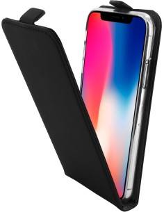 Mobiparts Premium Flip TPU Case Apple iPhone X XS Black