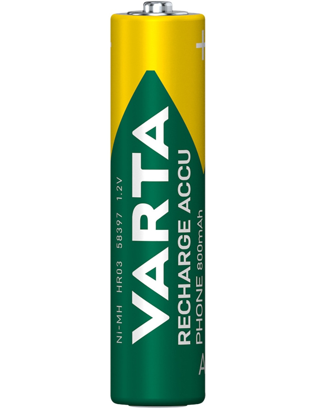 Varta Rechargeable Battery AAA 800 mAh (2-pack)
