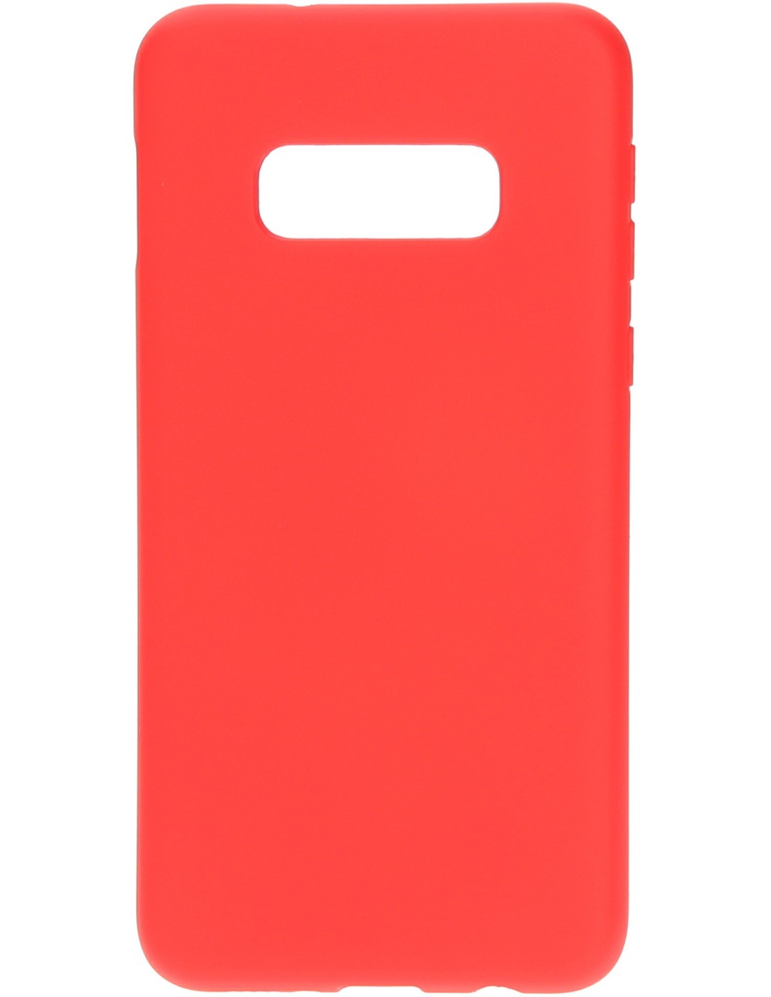 Mobiparts Silicone Cover Samsung Galaxy S10e Scarlet Red