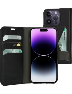 Mobiparts Classic Wallet Case Apple iPhone 14 Pro Black