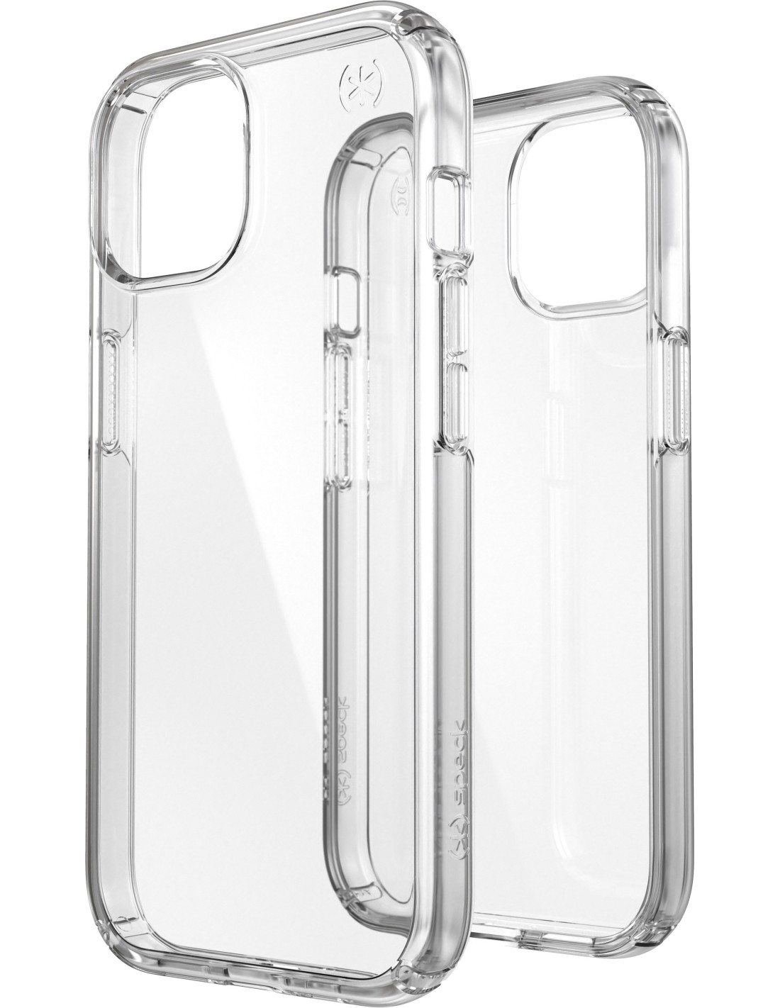 Speck Presidio Perfect Clear Apple iPhone 16e 15 14 13 Clear - with Microban