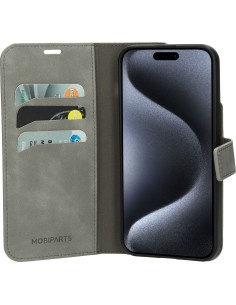 Mobiparts Classic Wallet Case Apple iPhone 15 Pro Max Granite Grey 2