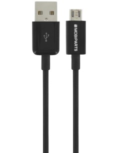Mobiparts Micro USB to USB Cable 2.4A 3m Black (Bulk)
