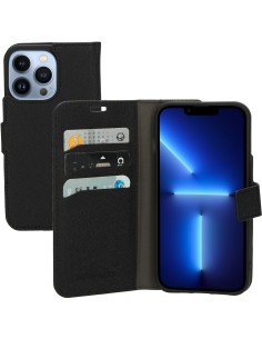 Mobiparts Saffiano Wallet Case Apple iPhone 13 Pro Black