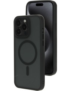 Mobiparts Hardcover Apple iPhone 15 Pro Max Satin Black (Magsafe Compatible)