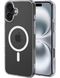 Mobiparts Hardcover Apple iPhone 16 Plus Clear (Magsafe Compatible)