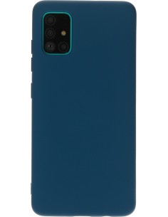 Mobiparts Silicone Cover Samsung Galaxy A51 (2020) Blueberry Blue 2