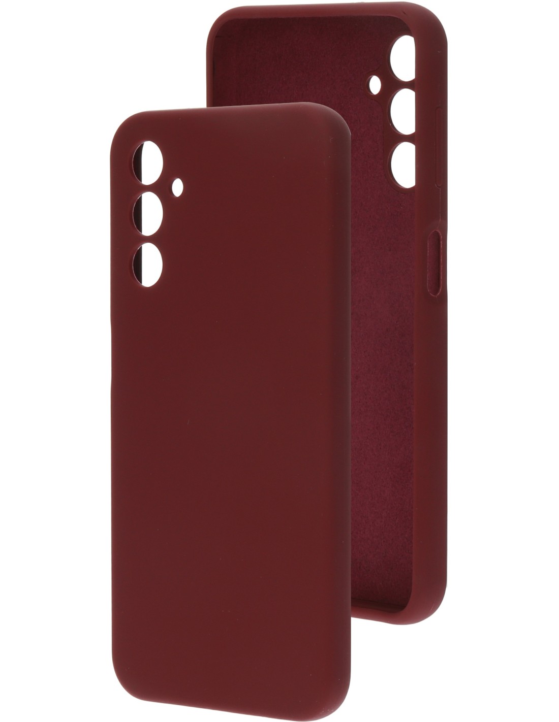 Mobiparts Silicone Cover Samsung Galaxy A14 5G (2023) Plum Red
