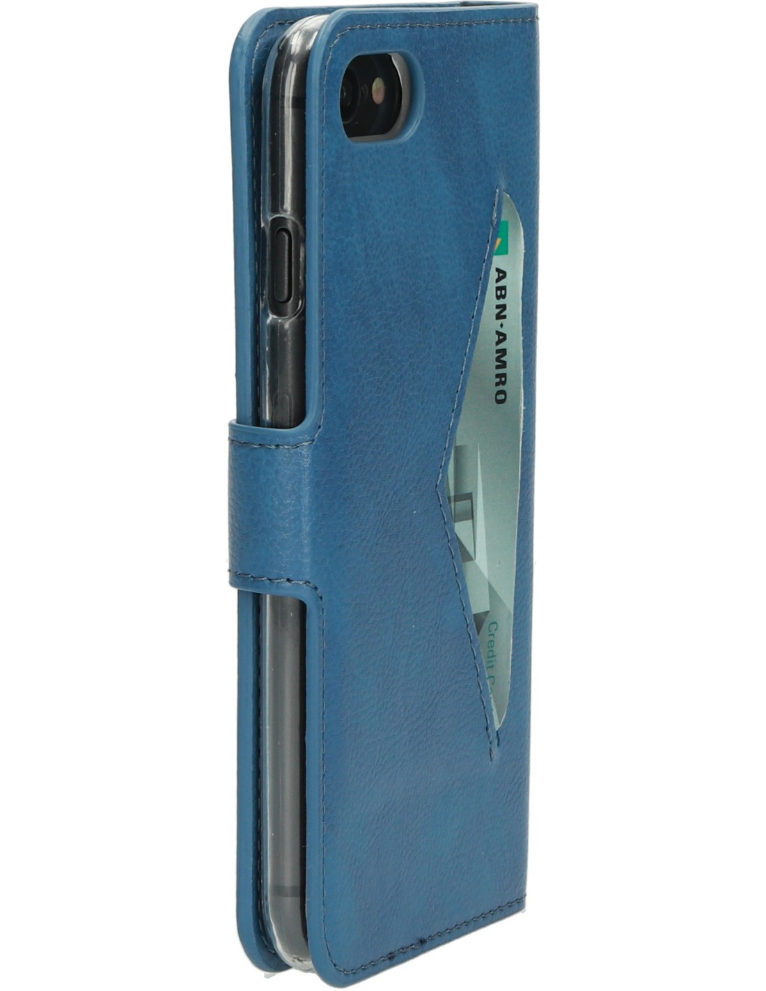 Mobiparts Classic Wallet Case Apple iPhone 7 8 SE (2020 2022) Steel Blue