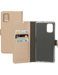 Mobiparts Saffiano Wallet Case Samsung Galaxy A71 (2020) Copper