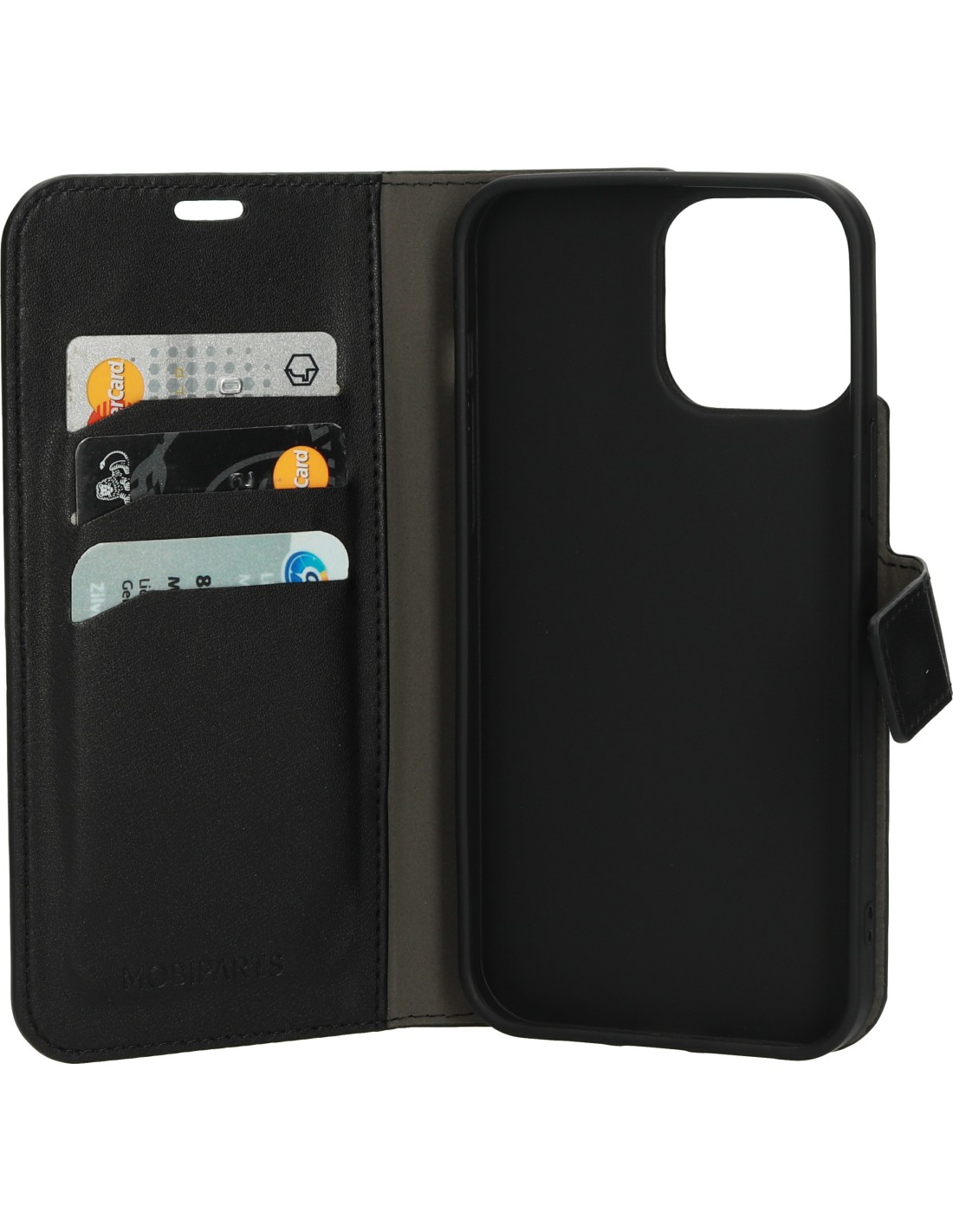 Mobiparts Classic Wallet Case Apple iPhone 13 Pro Max Black