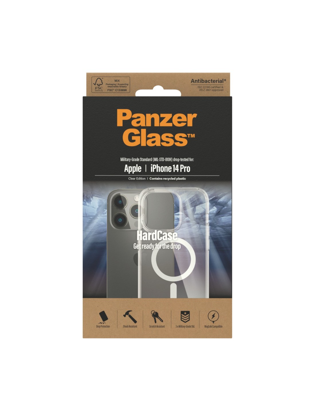 PanzerGlass Apple iPhone 14 Pro MagSafe HardCase Clear
