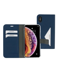 Mobiparts Classic Wallet Case Apple iPhone X XS Blue